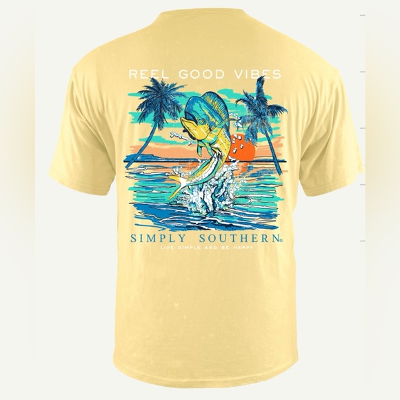 Simply southern good vibe T-shirt - Picture 1 of 4